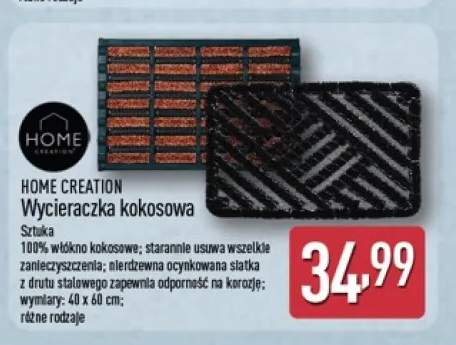 Wycieraczka kokosowa 40x60 cm Home Creation