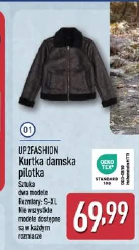 Kurtka damska pilotka UP2FASHION