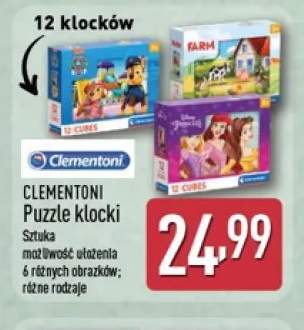Puzzle klocki Clementoni