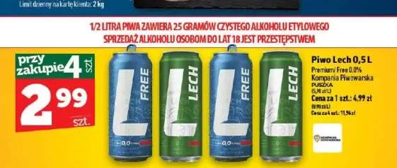 Piwo Lech Premium +1 wariant