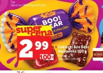Cukierki Boo Bear Halloween Roshen
