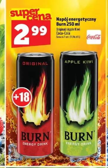 Napój energetyczny Burn Original +1 wariant