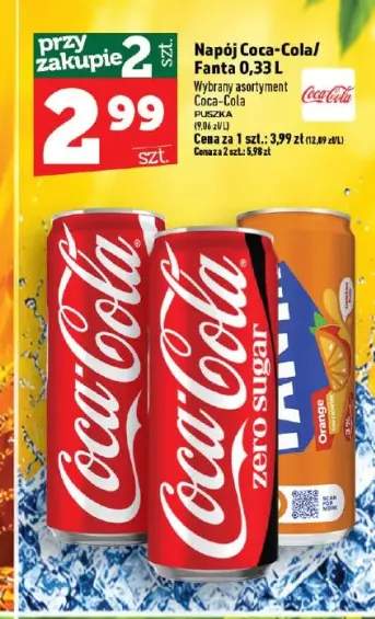 Napój gazowany Coca-Cola +1 wariant