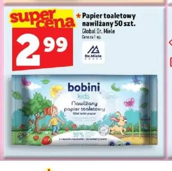 Papier toaletowy nawilżany Bobini Kids