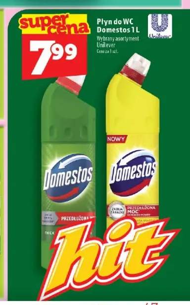 Płyn do WC Domestos