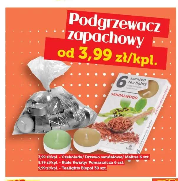 Podgrzewacz zapachowy czekolada +5 wariantów