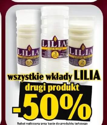 Wkłady Lilia +3 warianty