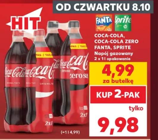 Napój gazowany Coca-Cola 2-pak +3 warianty