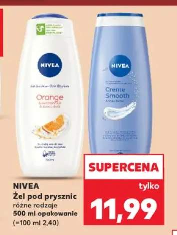 Żel pod prysznic Nivea Orange & Avocado Oil +1 wariant