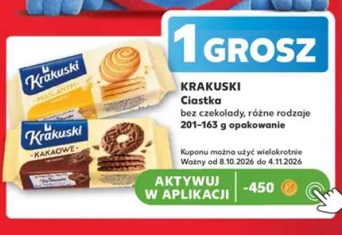 Ciastka bez czekolady Krakuski