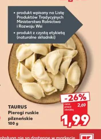 Pierogi ruskie pilzneńskie Taurus