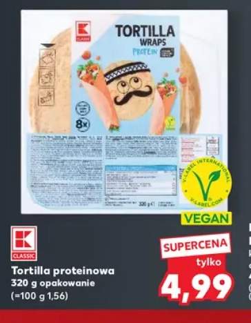 Tortilla proteinowa K-Classic