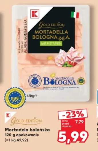 Mortadela bolońska Gold Edition