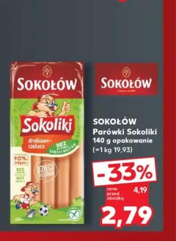 Parówki Sokoliki Sokołów