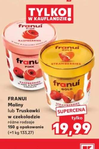 Maliny w czekoladzie Franui +1 wariant