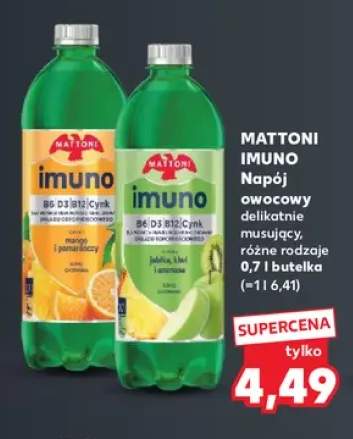Napój owocowy delikatnie musujący Mattoni Imuno