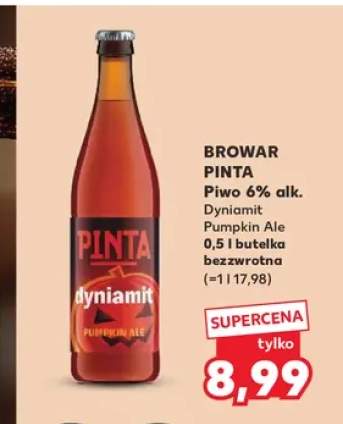 Piwo Browar Pinta Dyniamit Pumpkin Ale