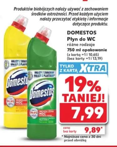 Płyn do WC Domestos
