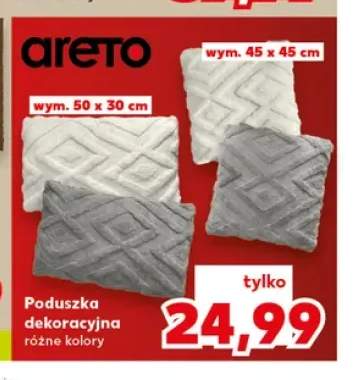 Poduszka dekoracyjna Areto 50x30 cm +1 wariant