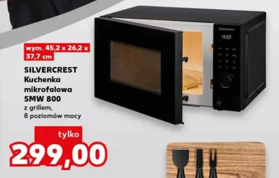 Kuchenka mikrofalowa Smw 800 z grillem Silvercrest