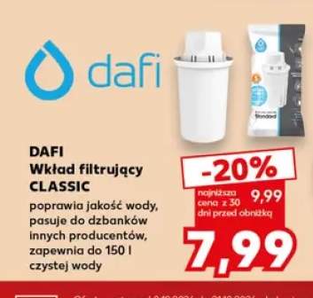 Wkład filtrujący Classic Dafi