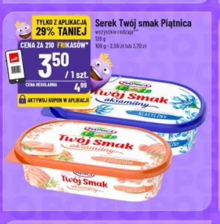 Serek Twój Smak aksamitny klasyczny Piątnica +1 wariant
