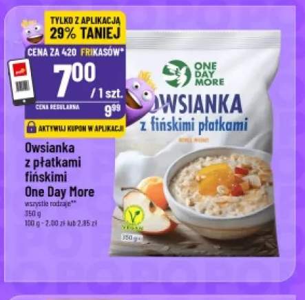 Owsianka z płatkami fińskimi One Day More