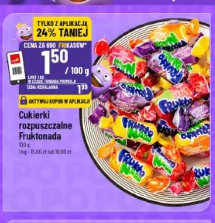 Cukierki rozpuszczalne Fruktonada