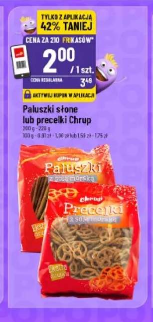 Paluszki słone Chrup +1 wariant