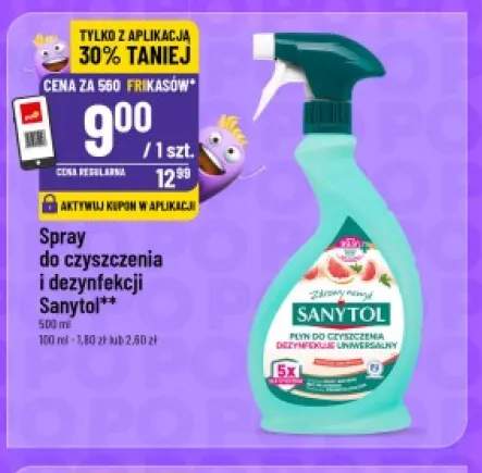 Spray do czyszczenia i dezynfekcji Sanytol