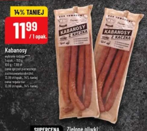 Kabanosy Bon Towarowy
