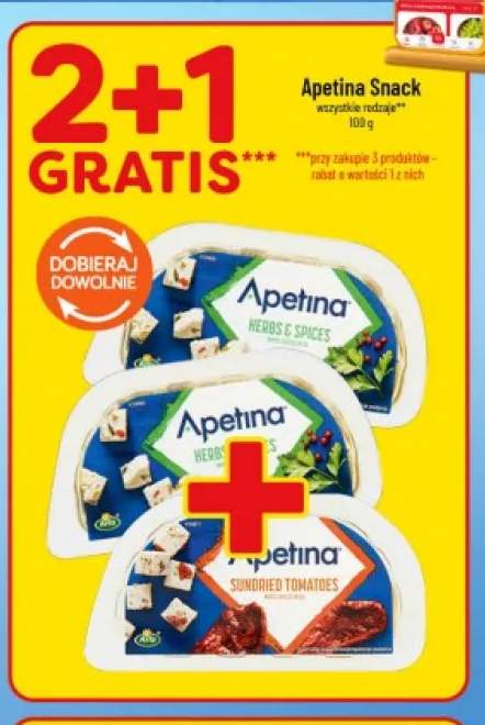 Ser Apetina Snack Herbs & Spices +1 wariant