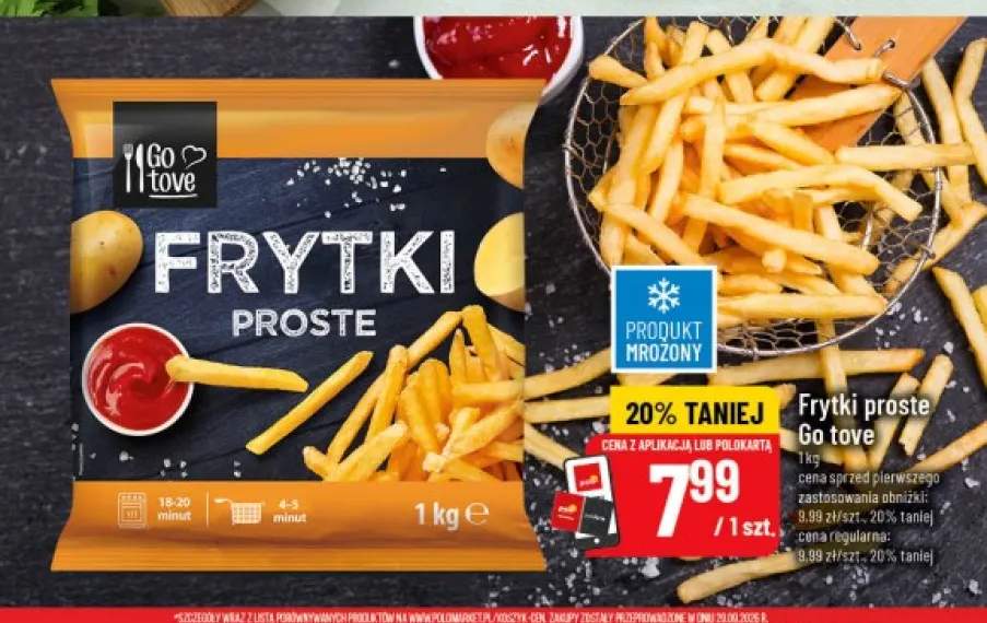 Frytki proste Go tove