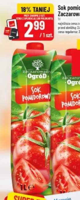 Sok pomidorowy Zaczarowany Ogród