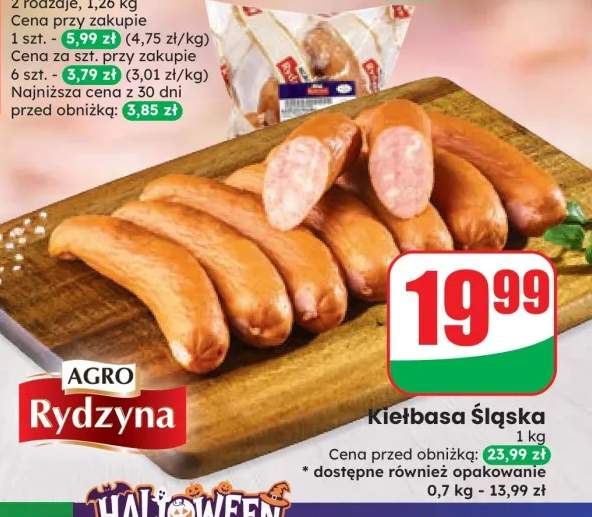 Kiełbasa śląska Agro Rydzyna