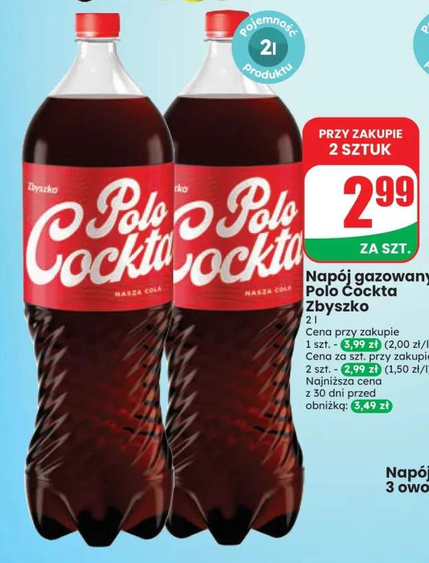 Napój gazowany Polo Cockta Zbyszko