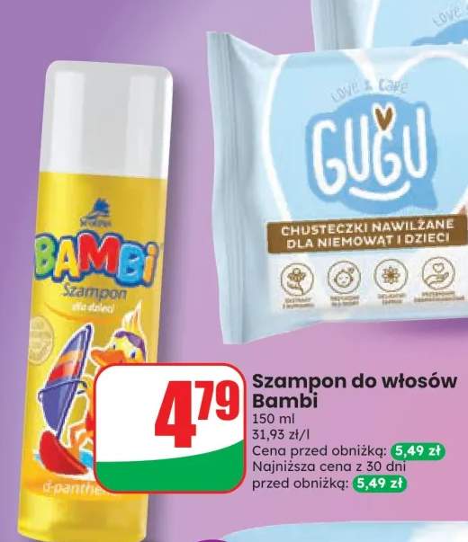 Szampon do włosów Bambi