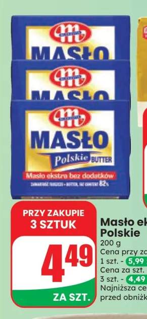 Masło ekstra Polskie Mlekovita 82%