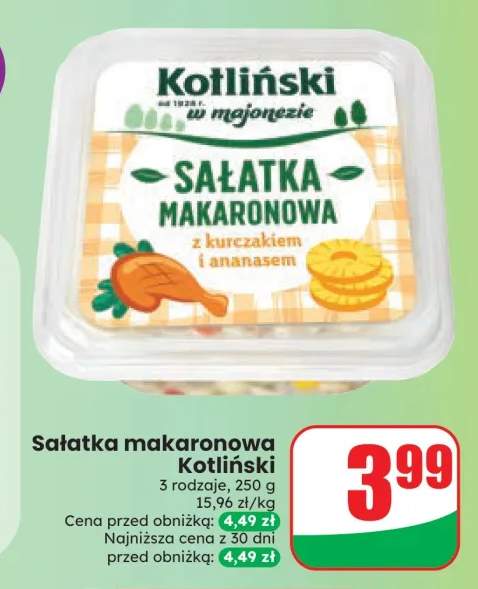 Sałatka makaronowa Kotliński