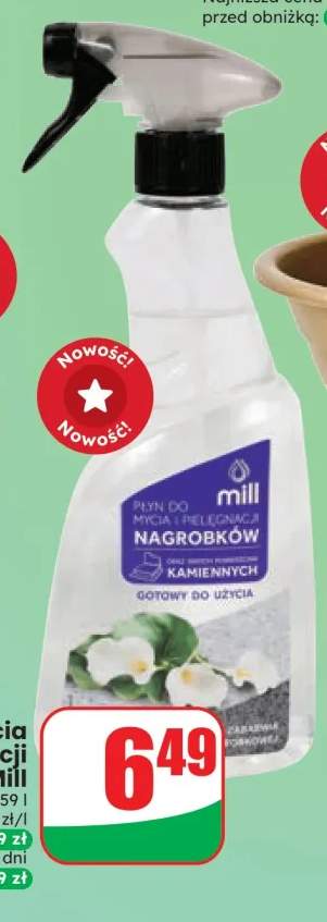 Płyn do mycia i pielęgnacji nagrobków Mill