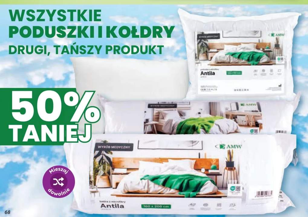 Poduszki i kołdry