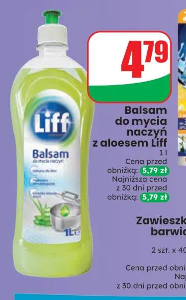 Balsam do mycia naczyń z aloesem Liff