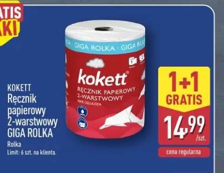 Ręcznik papierowy 2-warstwowy GIGA ROLKA Kokett