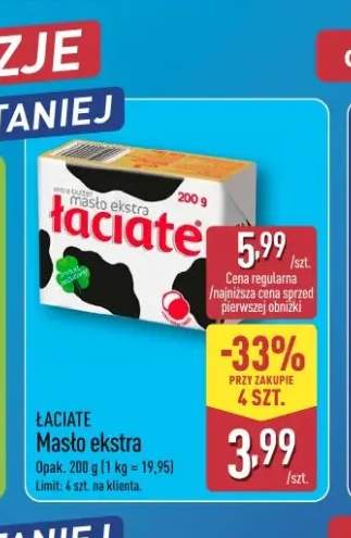 Masło ekstra Łaciate