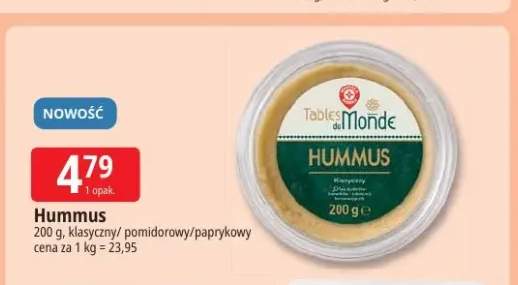 Hummus klasyczny Tables du Monde +2 warianty
