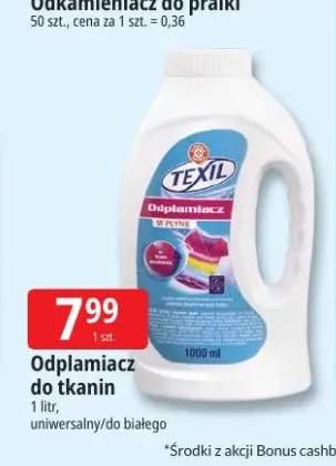 Odplamiacz do tkanin uniwersalny Texil +1 wariant