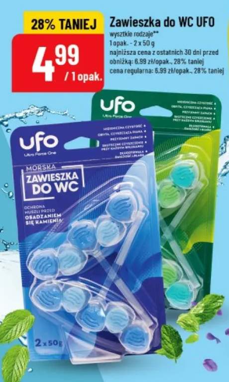 Zawieszka do WC UFO 2-pak