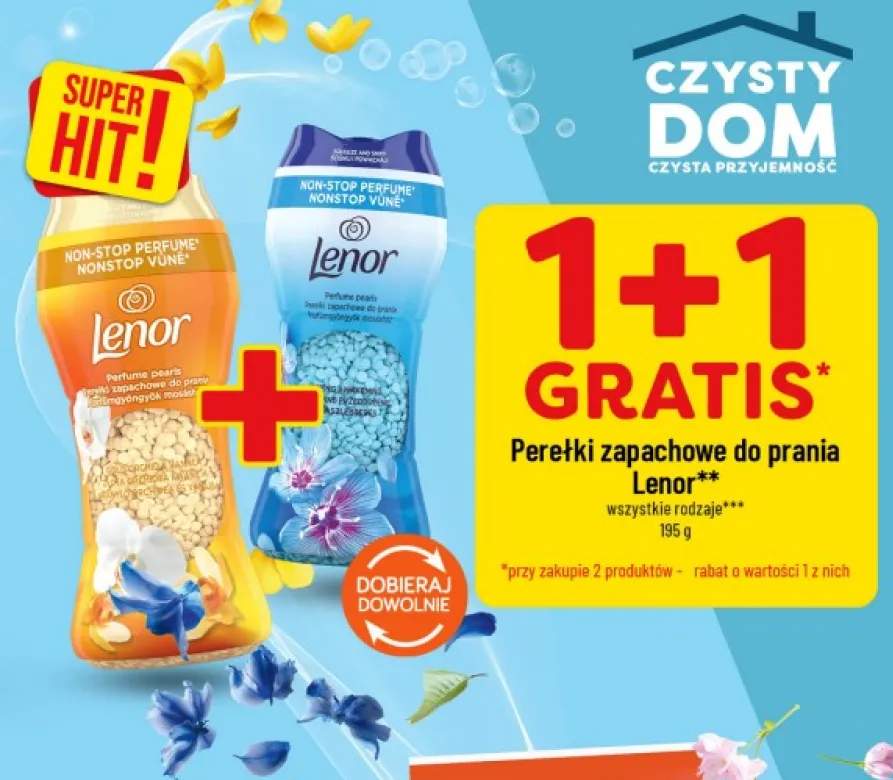 Perełki zapachowe do prania Lenor Spring Awakening +1 wariant