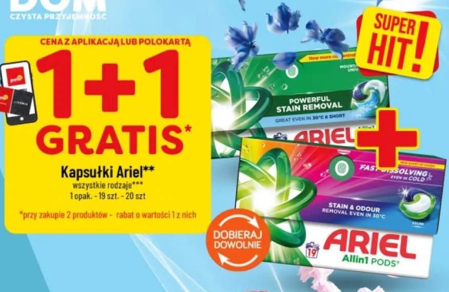 Kapsułki do prania Ariel