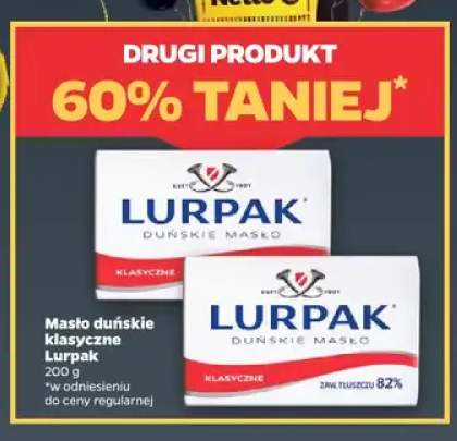 Masło duńskie klasyczne Lurpak